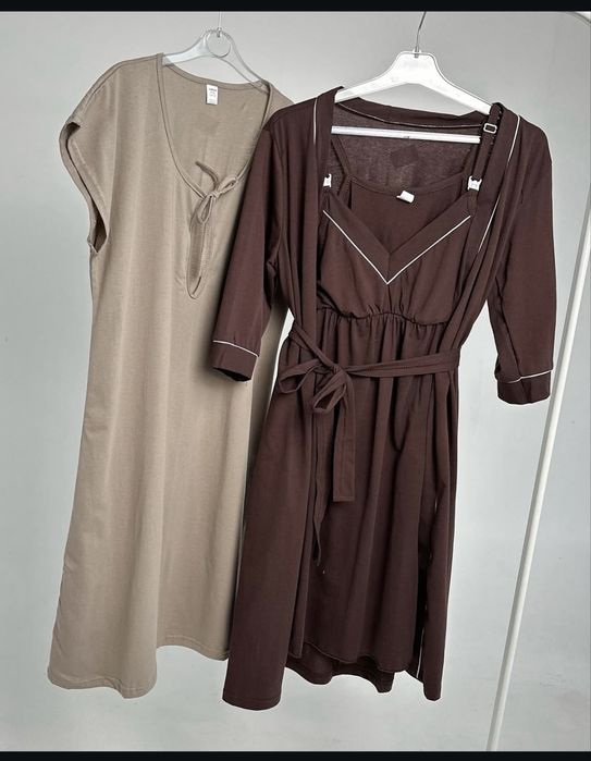 Нічна сорочка для вагітних і голуючих мам