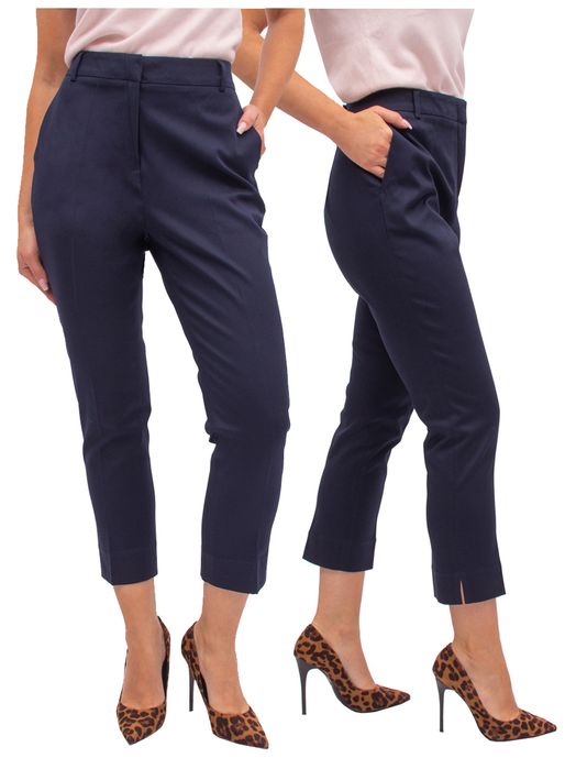 Spodnie Materiałowe Eleganckie Cygaretki 7/8 40.