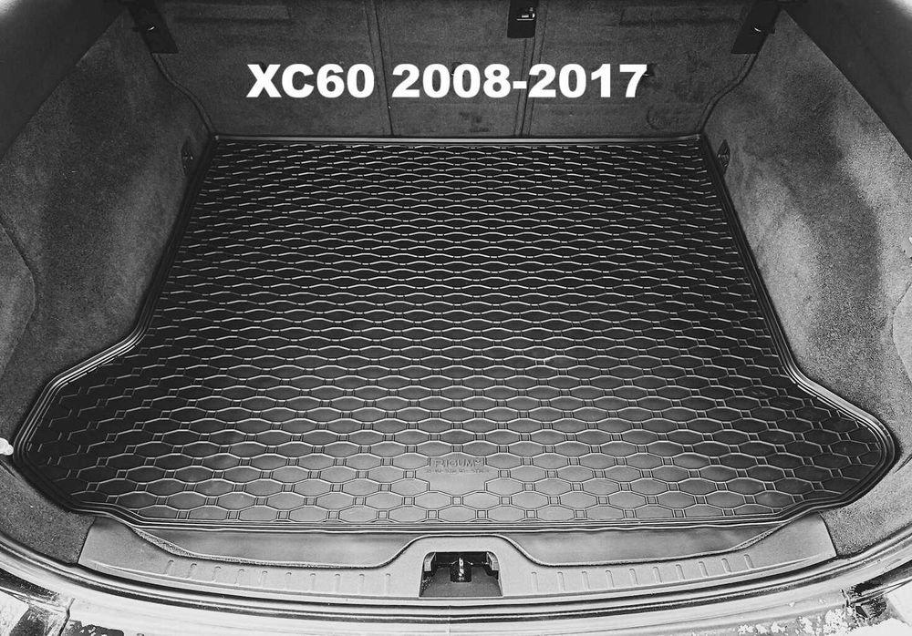 Volvo XC60 Коврик в багажник | Резиновий автоковрик Вольво | Гумовий