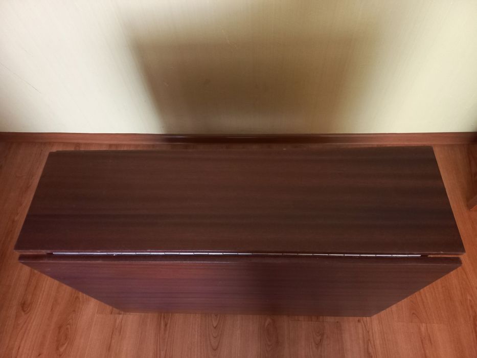 Стіл-"книжка" розкладний нелакований