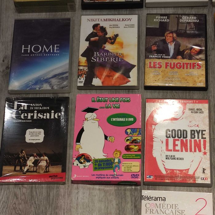 DVDs filmes, documentários e series em francês64729959261825123