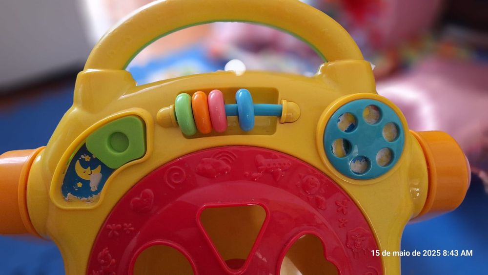 Andador para os primeiros passinhos