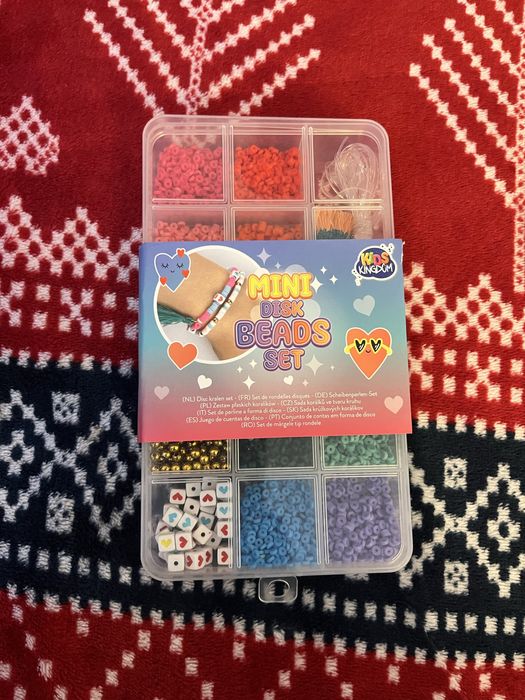 Zestaw do tworzenia bransoletek dla dziewczynki mini set prezent