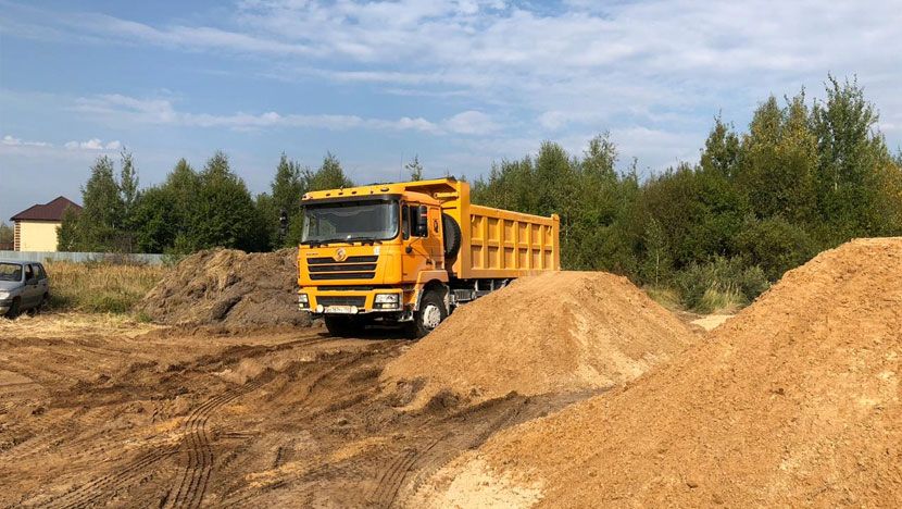 Пісок. Щебінь. Відсів. Чорнозем. Доставка.
