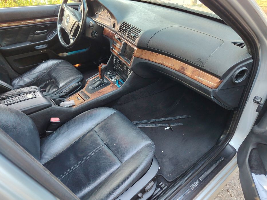 BMW 528i e39 m52b28 2Vanos 193KM Automat Czarny sufit Xenon Silnik TOP