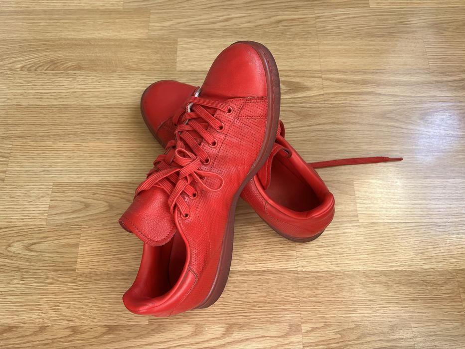 Кроссовки Adidas Stan Smith Triple Red (оригинал)