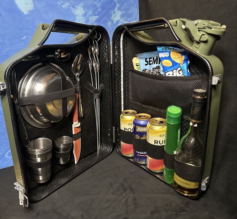 Мужкой БОКС  Бар каністра 20Л Подарок мужу на день рождения