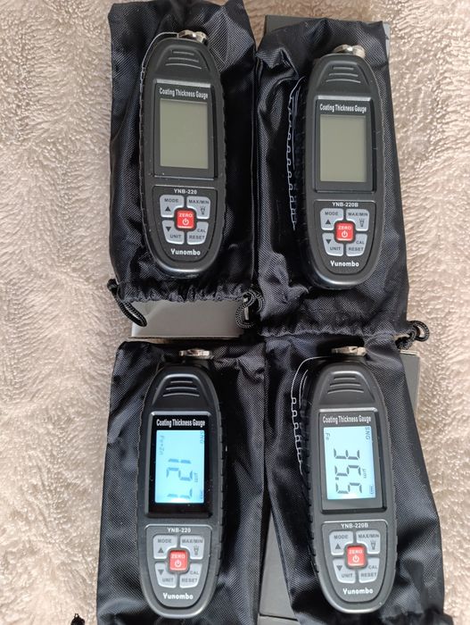 Товщиномір для автo  Yunombo YNB220B, R&D tc100, richmeters Gy 910