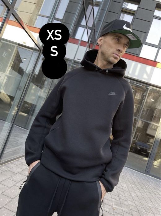 Чоловіча Толстовка nike m nk tch po hoodie (FB8016-010)