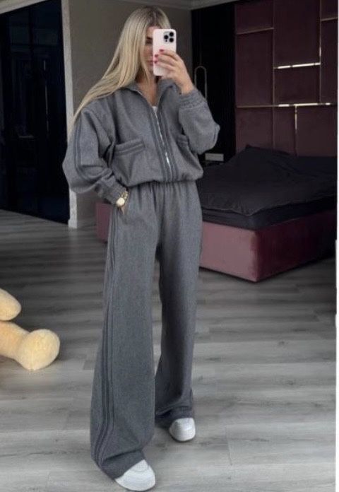 Стильный кашемировый костюм!