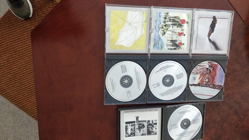 CDs de Genesis - trespass, foxtrot,selling eng e The lamb lies down