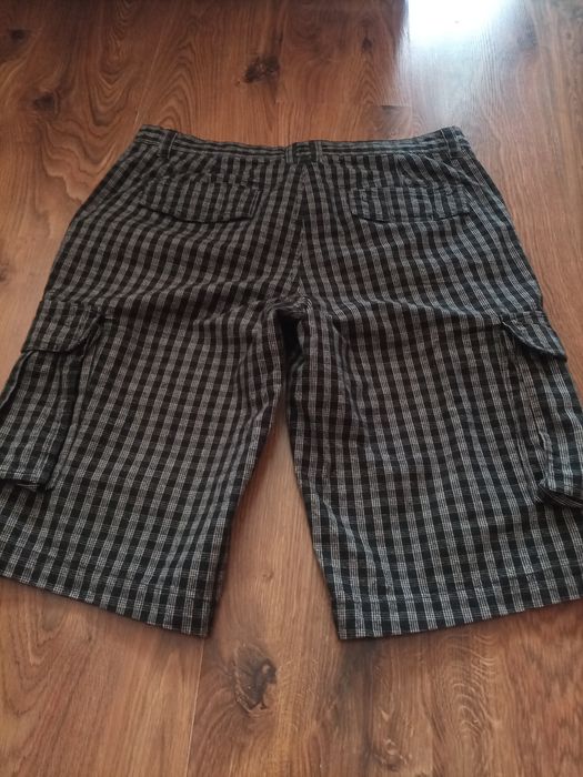 Spodnie męskie bermudy, r. 50, 100% baw.,, dost. od 0 zł