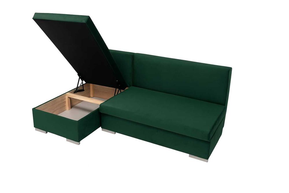 Naroznik do salonu rozkładany 2 pojemniki na pościel od PRODUCENTA !