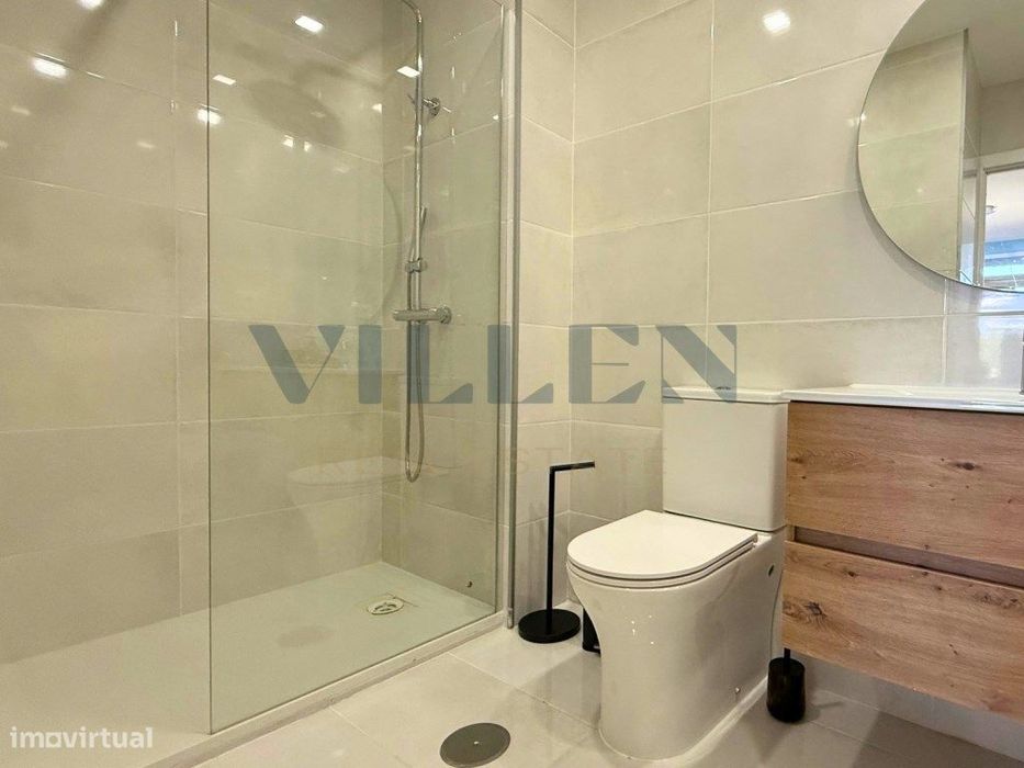 Apartamento T1 mobilado no centro da Trofa
