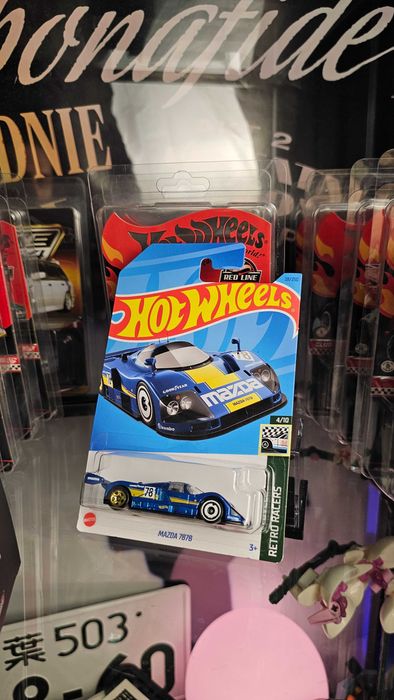 Hot Wheels Mazda 787B Retro Racers 4/10 blue