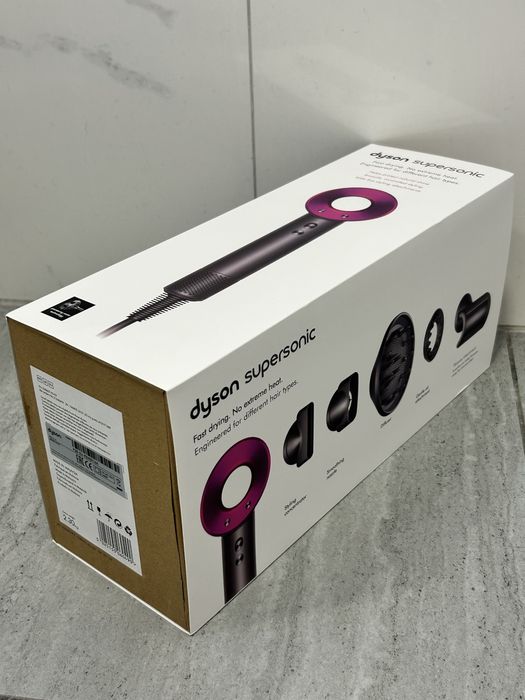Dyson Supersonic Secador (Iron/Fuschia) *NOVO*