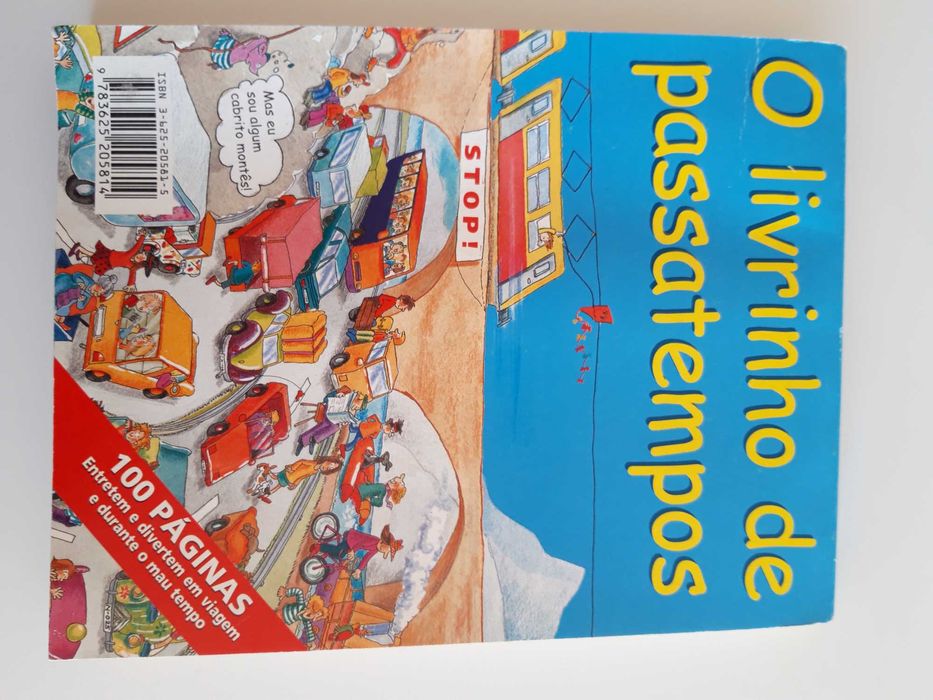 Livros de passatempos para criança