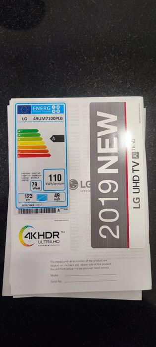 TV LG  49 polegadas