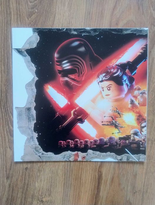 Ramka/Gablotka Star Wars na minifigurki LEGO