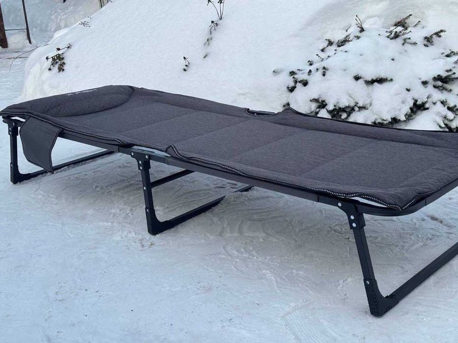 Розкладачка/розкладушка/раскладушка X-Fish Camp Bed 185х65х30cm Grey