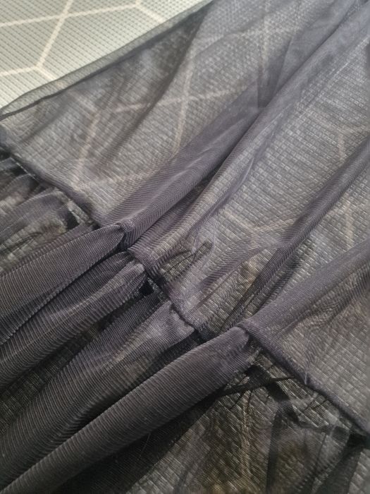 Siateczka sunkienka H&M M 38 tiul tiulową przezroczystą
