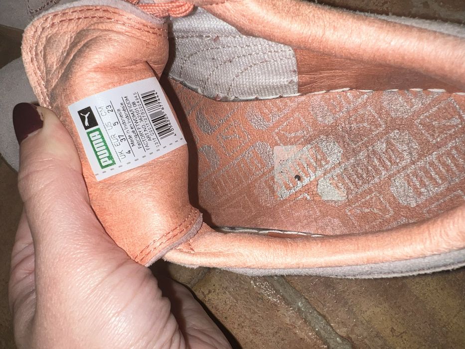 Sapatilhas puma rosa