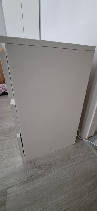 Cómoda Malm c/6 gavetas branca 160x78