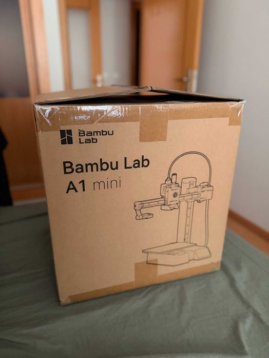 Bambu Lab A1 Mini (Com Caixa e Manuais) + Upgrades – Como Nova