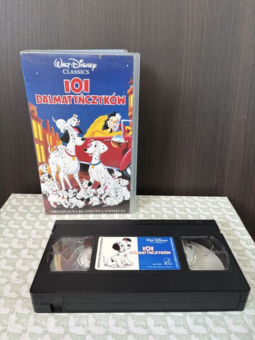 101 dalamtyńczyków kaseta VHS