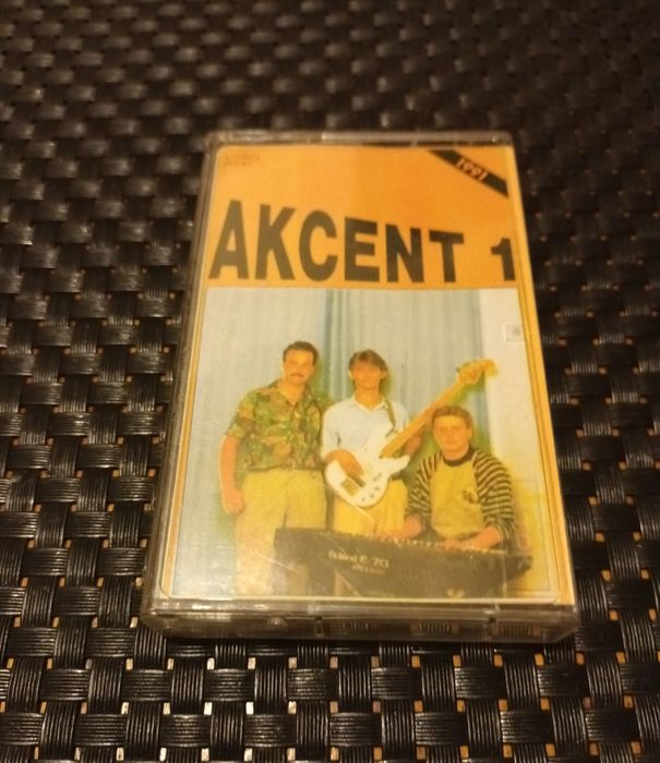 Akcent 1 kaseta magnetofonowa 1991 rok