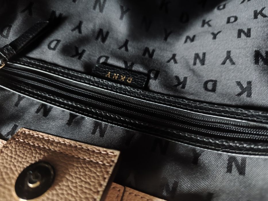 DKNY Donna Karan New York - torebka oryginał, skóra, nowa