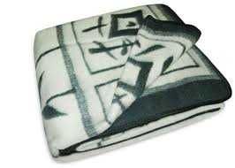 Одеяло жаккардовое Vladi 100% шерсть/вовна