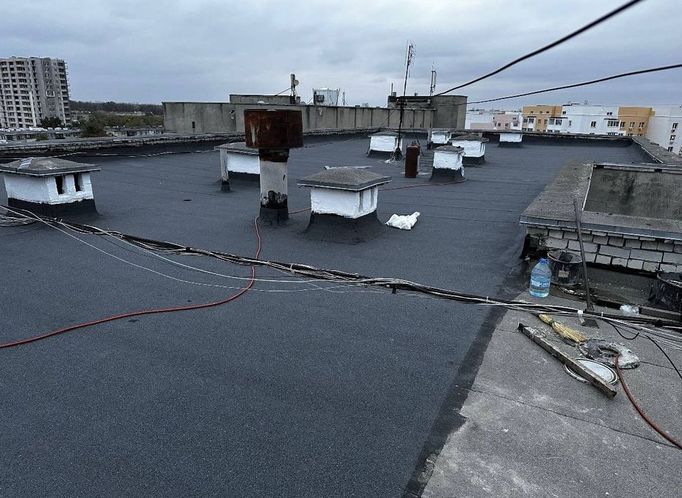 Качественный ремонт мягкой кровли рубероидом