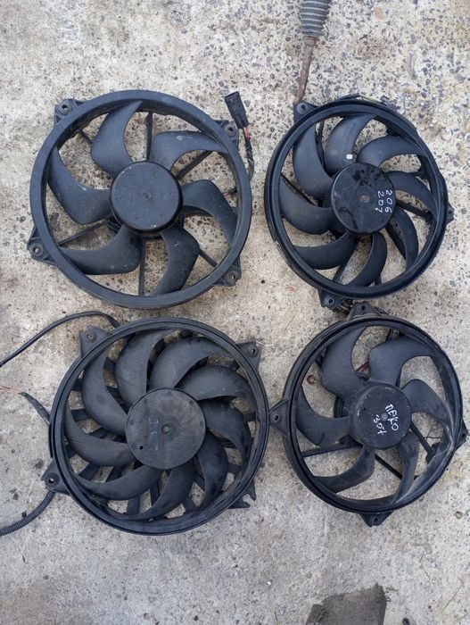 Вентилятор охолодження Citroen Peugeot Fiat