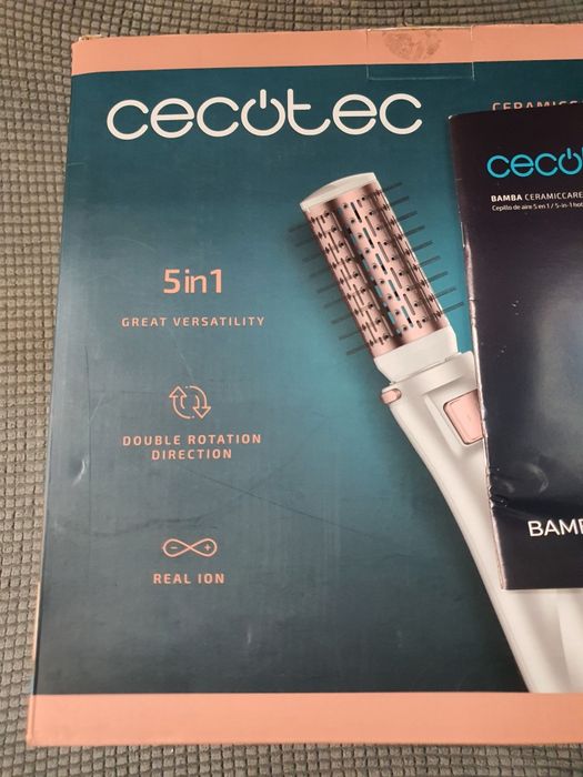 Suszarko-lokówka marki Cecotec model Bamba CeramicCare 5in1 Pro Gyro.