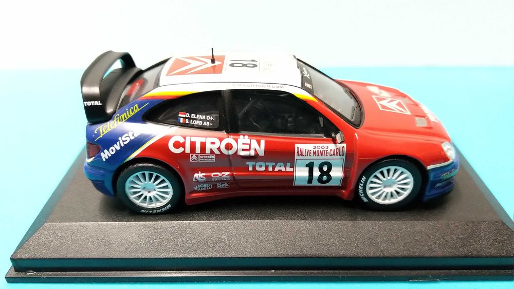 Citroen Xsara WRC #18 : Winner Rally Monte Carlo 2003 - Altaya 1/43