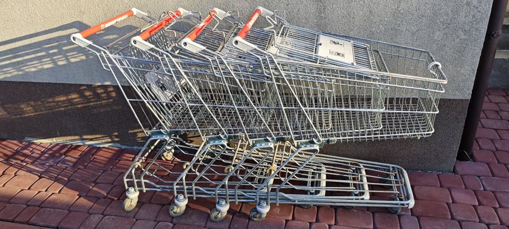Wózek sklepowy transportowy