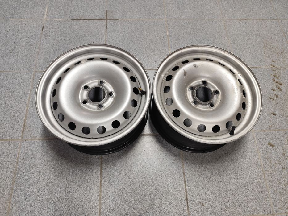 4 Jantes de ferro PEUGEOT/CITROEN R14 E R15