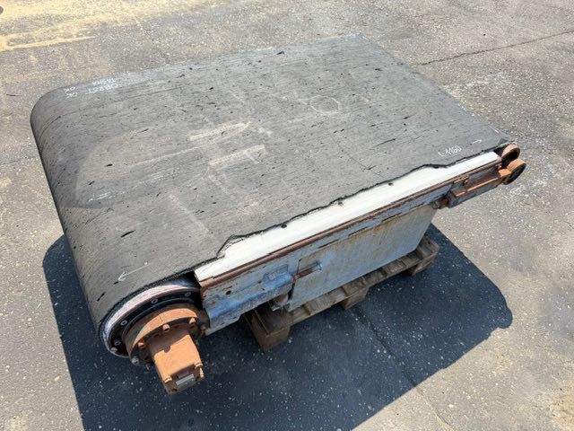 Taśmociąg 945x1160mm mały hydrauliczny napęd idealny pod budowę separatora magnetycznego do kruszarki