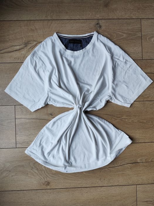 Elegancki stylowy klasyczny t-shirt męski L