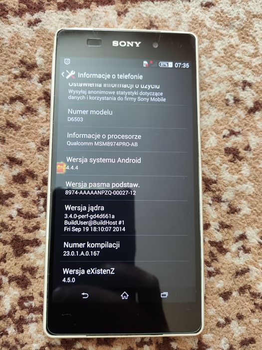 Smartfon Sony Xperia Z2