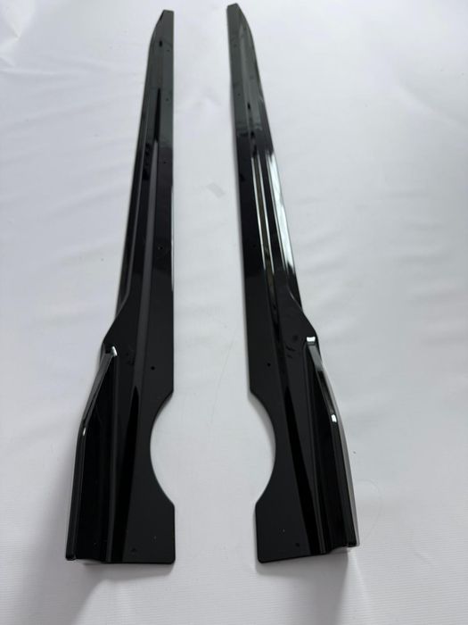 Boczne Dokładki Progów BMW X5 G05 2019/2025 Spoiler Czarny Połysk