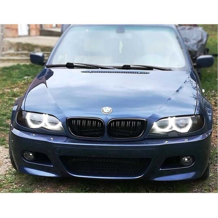 ноздри бмв е46 рестайлинг Черные м лук решетка bmw e46 M