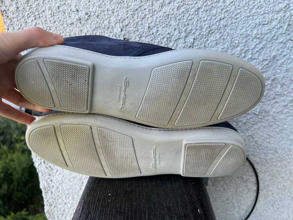 Черевики дезерти Santoni