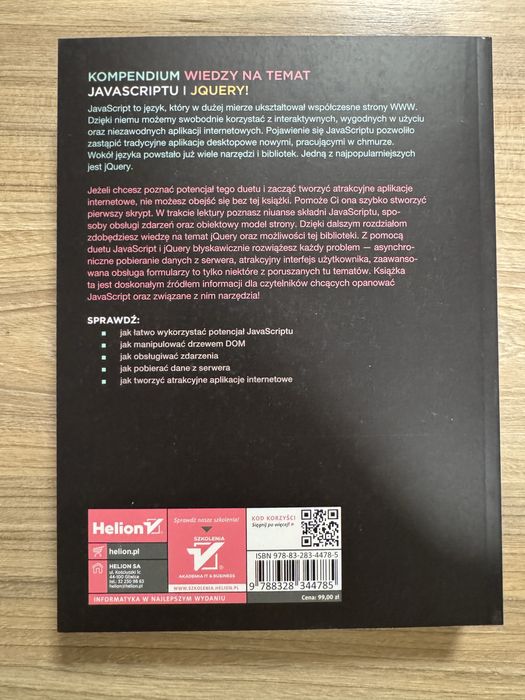 JavaScript i Jquery interaktywne strony www dla każdego