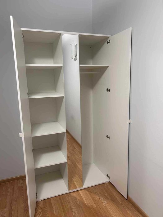 ! REZERWACJA używane meble ikea (łóżko, szafa, szafa do przedpokoju)