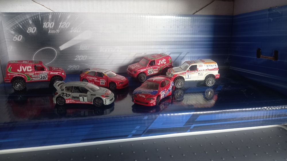 Guisval 6 miniaturas rallye