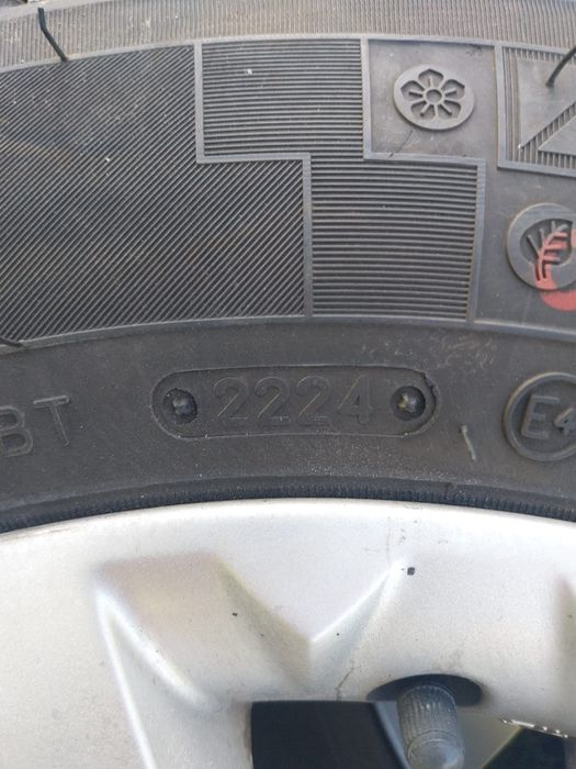 Alufelgi z oponami Citroen 4x108
