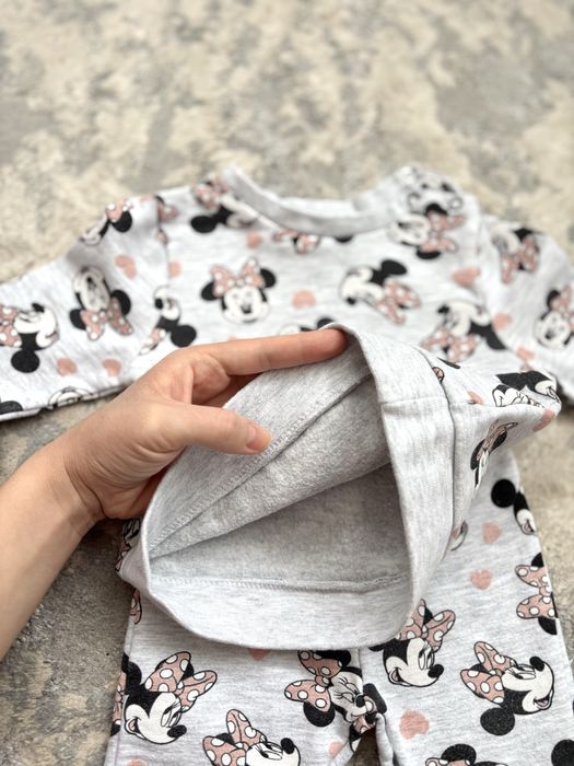 Флісовий костюм 68-74 розмір 6-9 місяців Disney baby Mickey Mouse