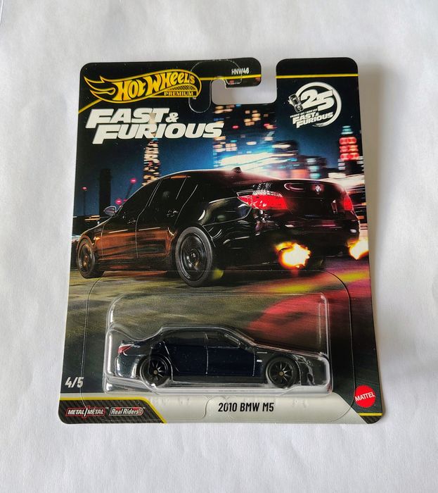 Hot Wheels Premium 2010 BMW M5 (Fast & Furious) 25th